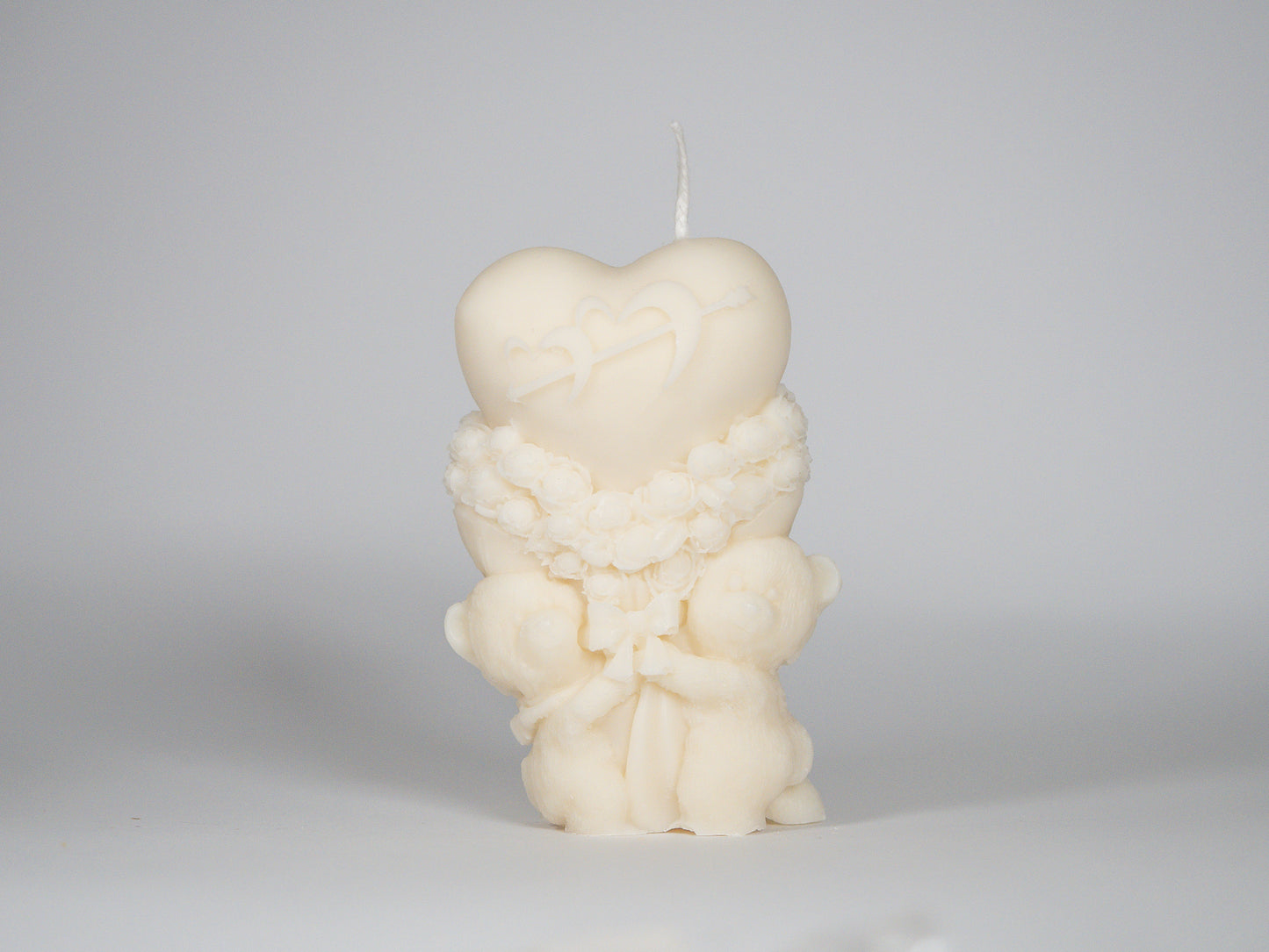Love bear candle