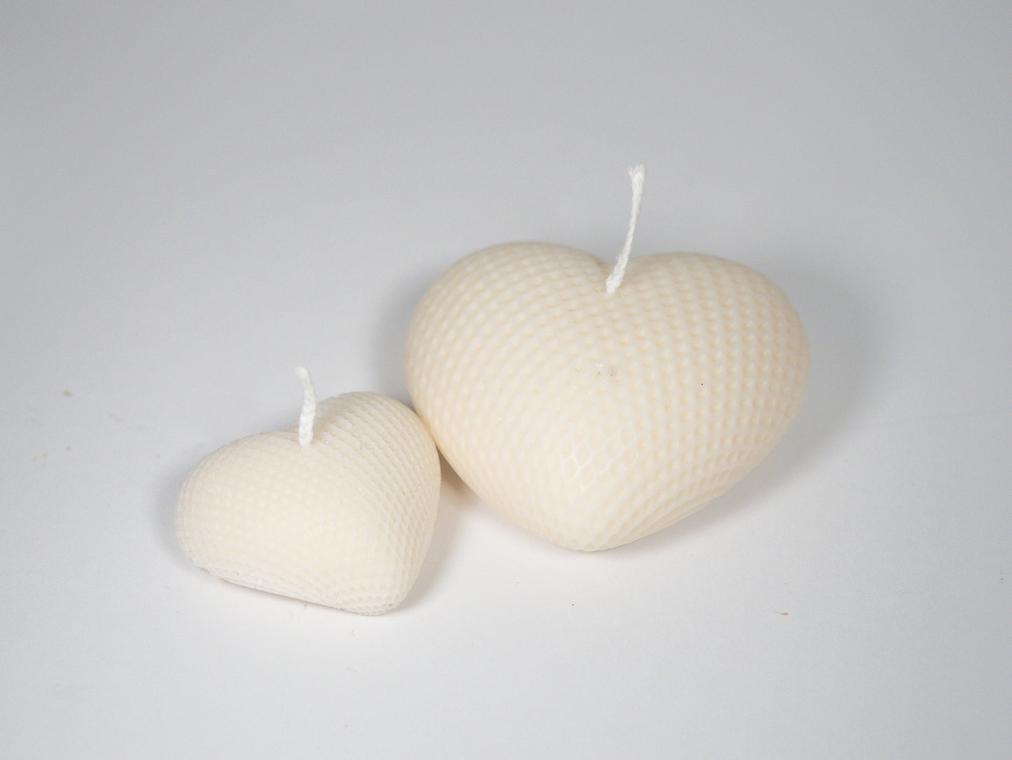 Heart candle small