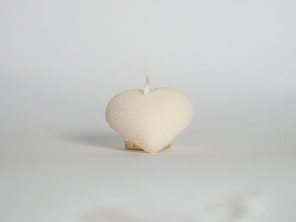 Heart candle small