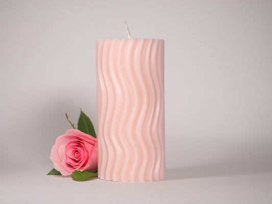 Wave candle
